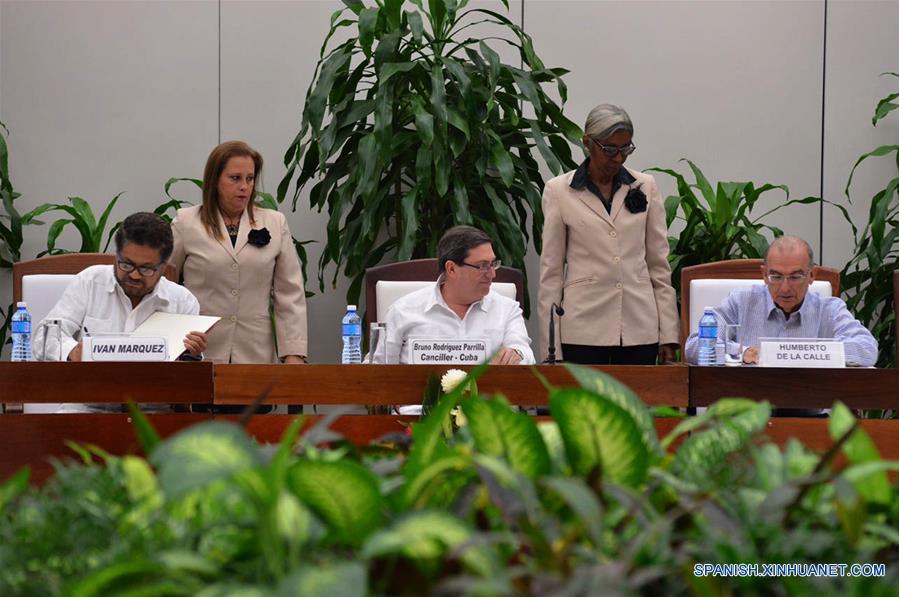 (1)CUBA-HABANA-COLOMBIA-POLITICA-FARC
