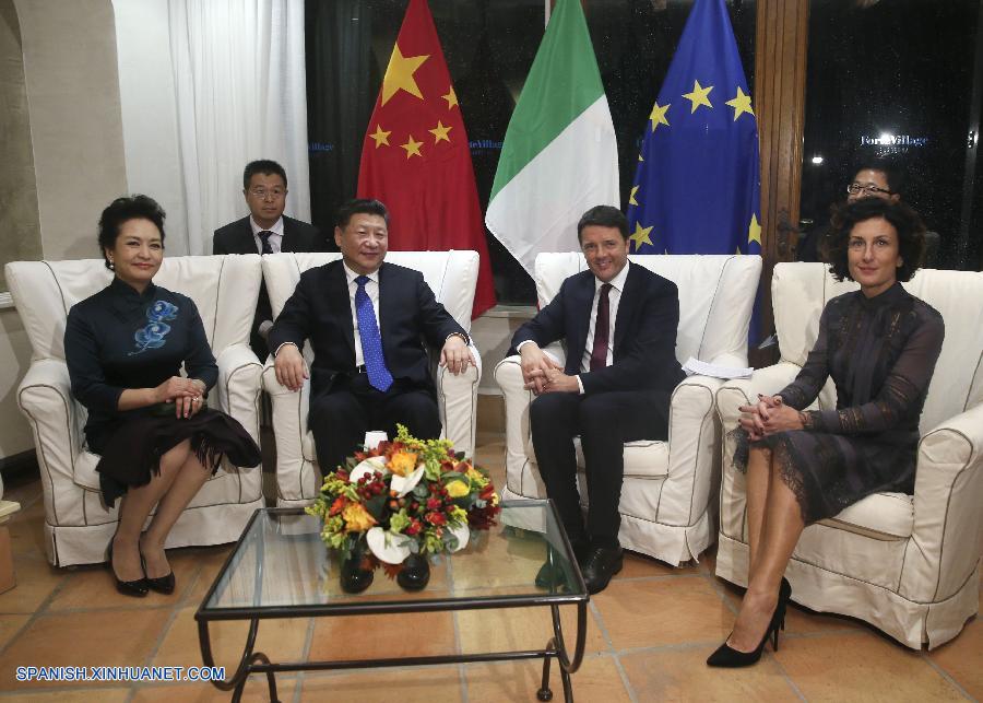 El presidente de China, Xi Jinping, afirmó el miércoles en esta isla que su país e Italia deben sintonizar mejor sus respectivas estrategias nacionales de desarrollo y potenciar la cooperación en distintos terrenos.