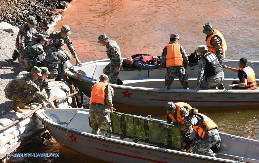 Los equipos militares de China y Estados Unidos de América participaron el viernes en un ejercicio conjunto de ayuda humanitaria y alivio de desastres en Kunming.