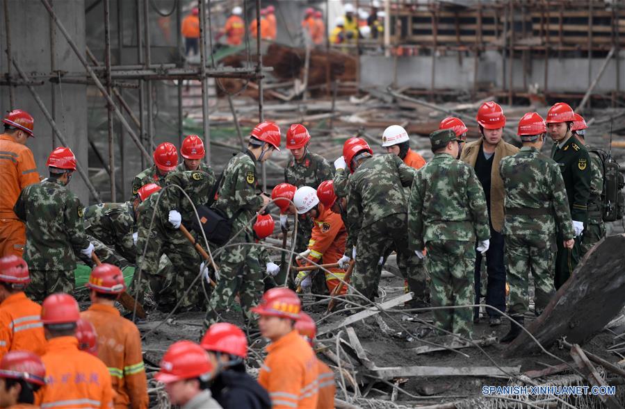 (8)CHINA-JIANGXI-ACCIDENTE-COLAPSO