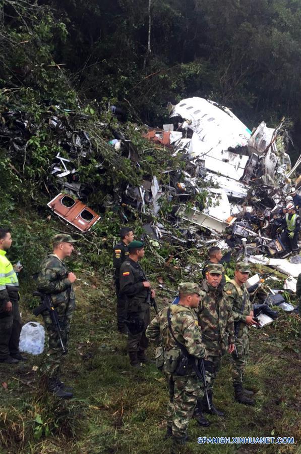 (12)COLOMBIA-ANTIOQUIA-BRASIL-ACCIDENTE-AVION 
