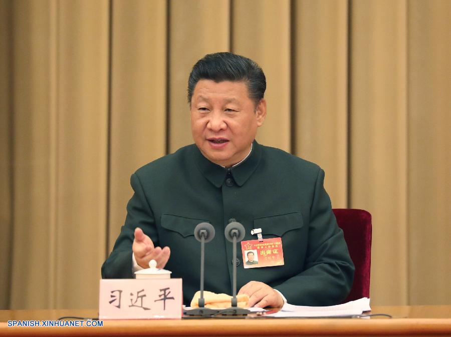 El presidente de China, Xi Jinping, ha insistido en una mayor reforma militar al reducir el número de efectivos del ejército, mientras que se mejora su capacidad de combate y optimiza su estructura.