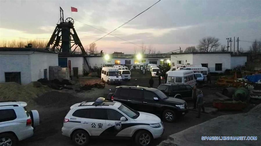 (2)CHINA-CHIFENG-ACCIDENTE-MINA
