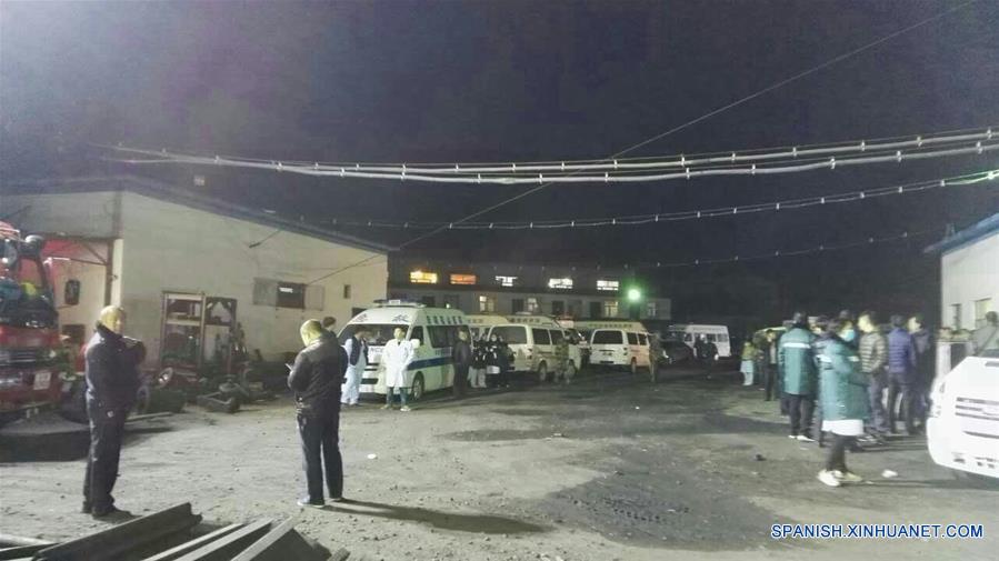 (3)CHINA-CHIFENG-ACCIDENTE-MINA