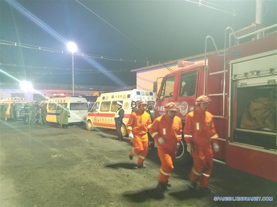 (7)CHINA-CHIFENG-ACCIDENTE-MINA