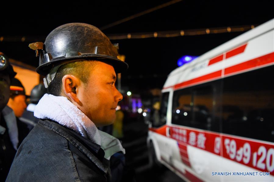 (14)CHINA-CHIFENG-ACCIDENTE-MINA