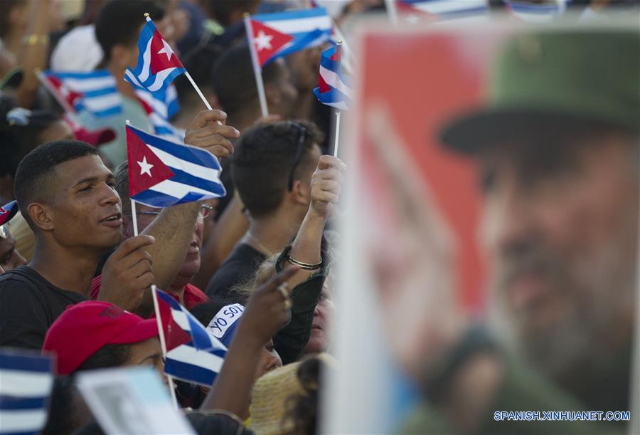 (44)CUBA-SANTIAGO DE CUBA-POLITICA-FIDEL CASTRO