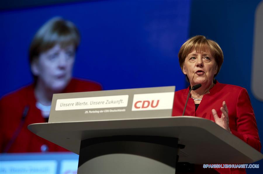 (2)ALEMANIA-ESSEN-POLITICA-EVENTO