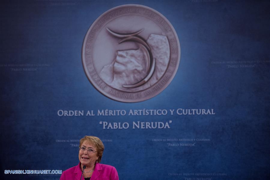 Chile: Galardón 'Orden al Mérito Artístico y Cultural Pablo Neruda 2016'