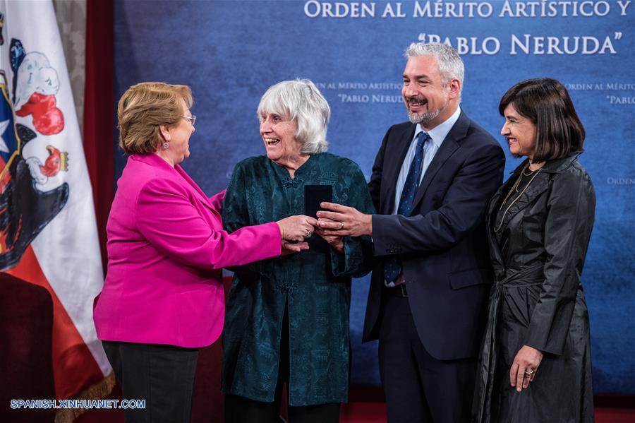 Chile: Galardón 'Orden al Mérito Artístico y Cultural Pablo Neruda 2016'