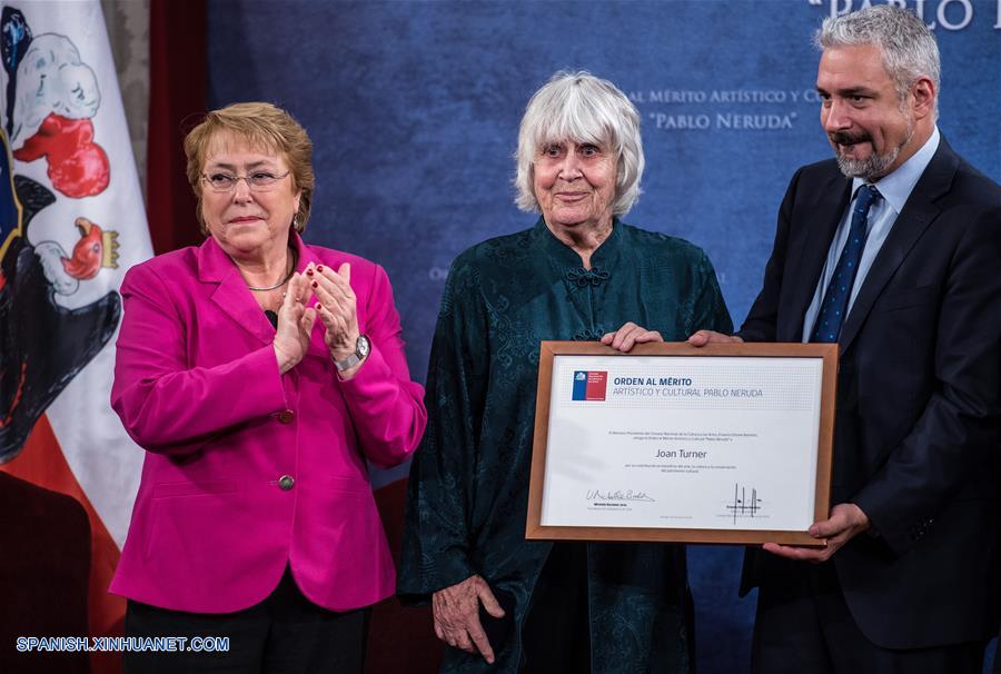 Chile: Galardón 'Orden al Mérito Artístico y Cultural Pablo Neruda 2016'