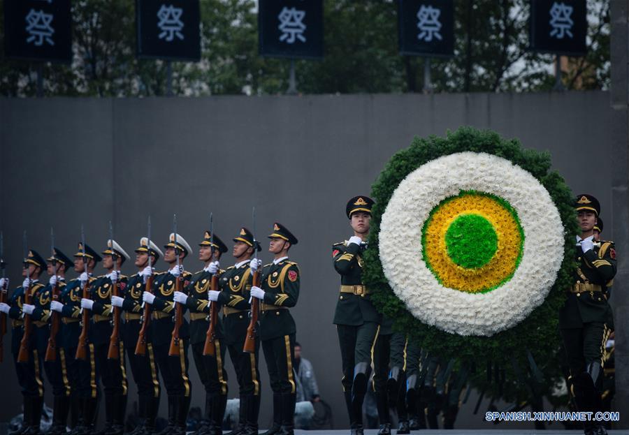 (37)CHINA-NANJING-SOCIEDAD-CONMEMORACION 