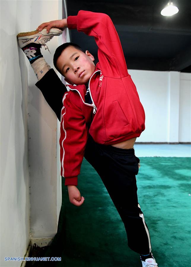 Henan: Escuela de Artes Marciales Shaolin Tagou en Dengfeng
