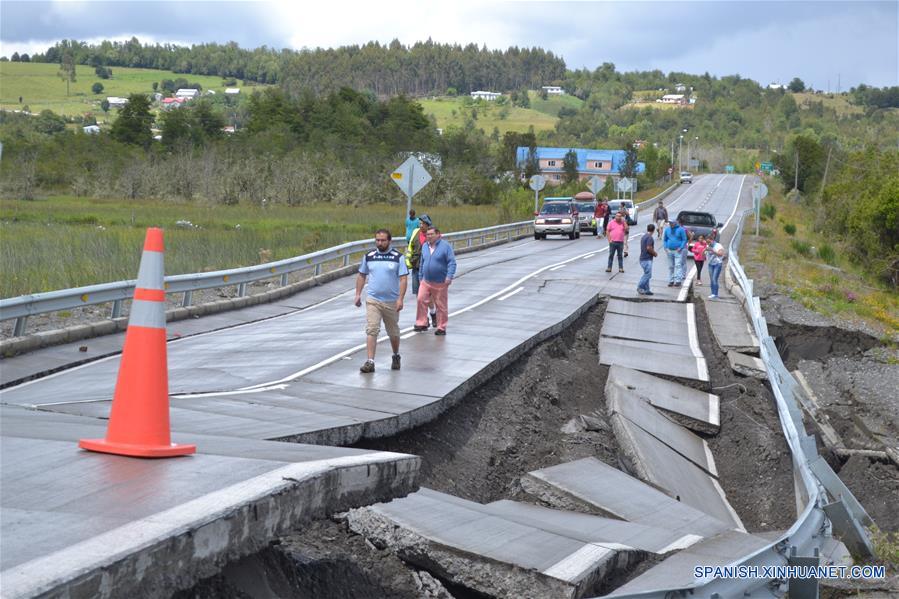 (24)CHILE-CHILOE-MEDIO AMBIENTE-SISMO 