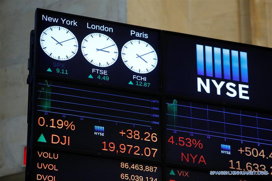 （外代一线）（3）纽约股市三大股指27日上涨