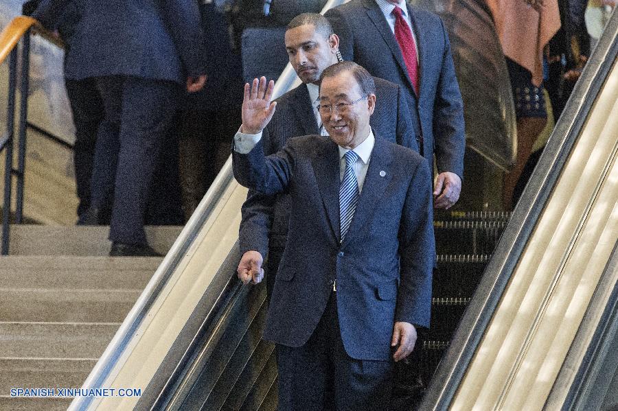 El secretario general saliente de la ONU, Ban Ki-moon, se despidi&oacute; hoy de Naciones Unidas, organizaci&oacute;n en la que trabaj&oacute; durante diez a&ntilde;os.