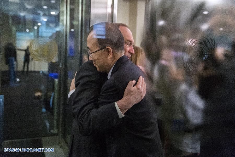 El secretario general saliente de la ONU, Ban Ki-moon, se despidi&oacute; hoy de Naciones Unidas, organizaci&oacute;n en la que trabaj&oacute; durante diez a&ntilde;os.