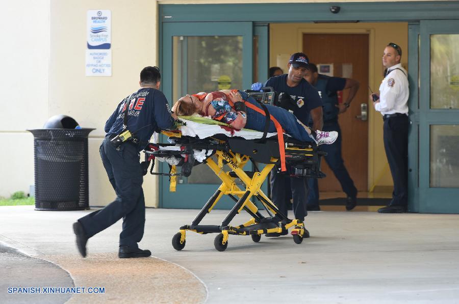Un tiroteo dej&oacute; hoy cinco muertos y ocho heridos en el Aeropuerto de Fort Lauderdale-Hollywood en Florida, Estados Unidos, inform&oacute; la polic&iacute;a local.