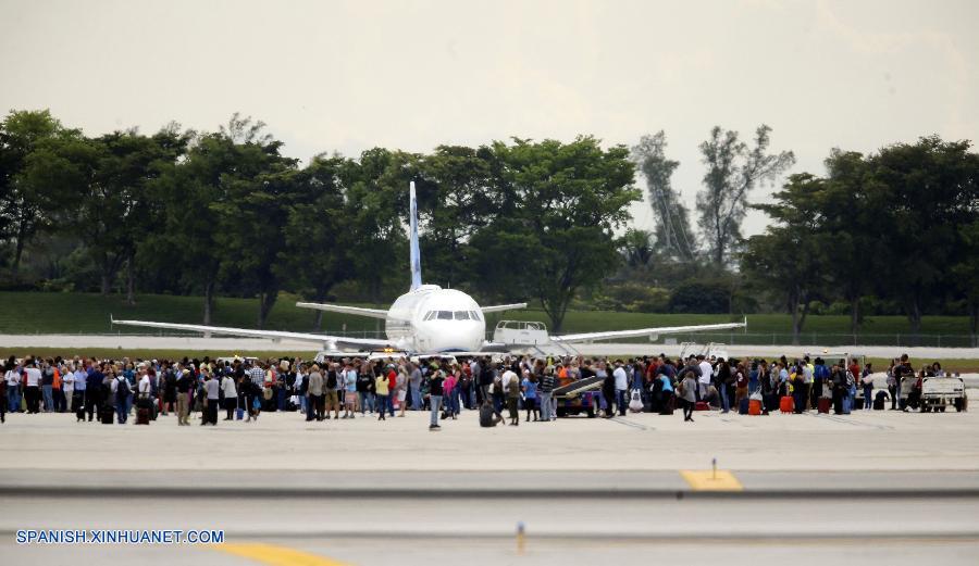 Un tiroteo dej&oacute; hoy cinco muertos y ocho heridos en el Aeropuerto de Fort Lauderdale-Hollywood en Florida, Estados Unidos, inform&oacute; la polic&iacute;a local.
