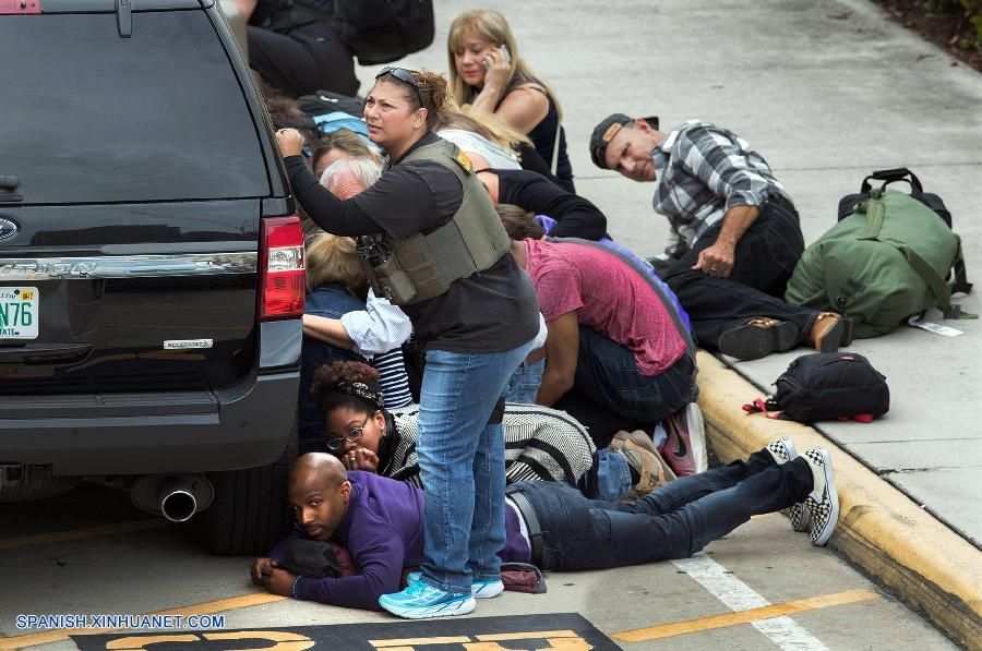 Un tiroteo dej&oacute; hoy cinco muertos y ocho heridos en el Aeropuerto de Fort Lauderdale-Hollywood en Florida, Estados Unidos, inform&oacute; la polic&iacute;a local.
