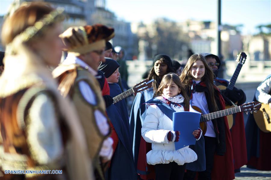 Italia: Celebración de la Epifanía en Roma