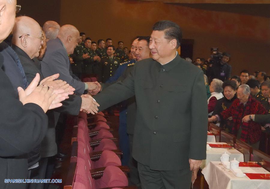 Xi Jinping, presidente de China y secretario general del Comité Central del Partido Comunista de China (PCCh), felicitó hoy a los militares veteranos con motivo de la Fiesta de Primavera o Año Nuevo Lunar Chino.
