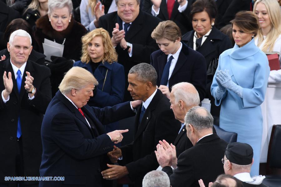 Donald Trump fue investido hoy como el presidente número 45 de Estados Unidos.