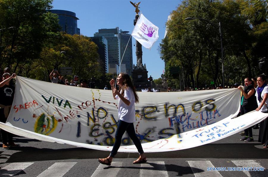 (5)MEXICO-CIUDAD DE MEXICO-SOCIEDAD-PROTESTA
