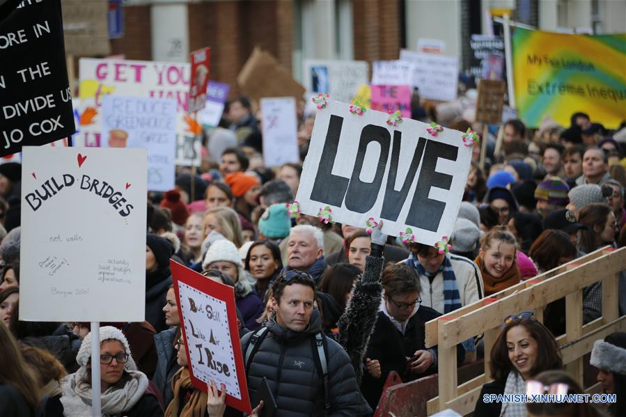 (4)REINO UNIDO-LONDRES-SOCIEDAD-PROTESTA