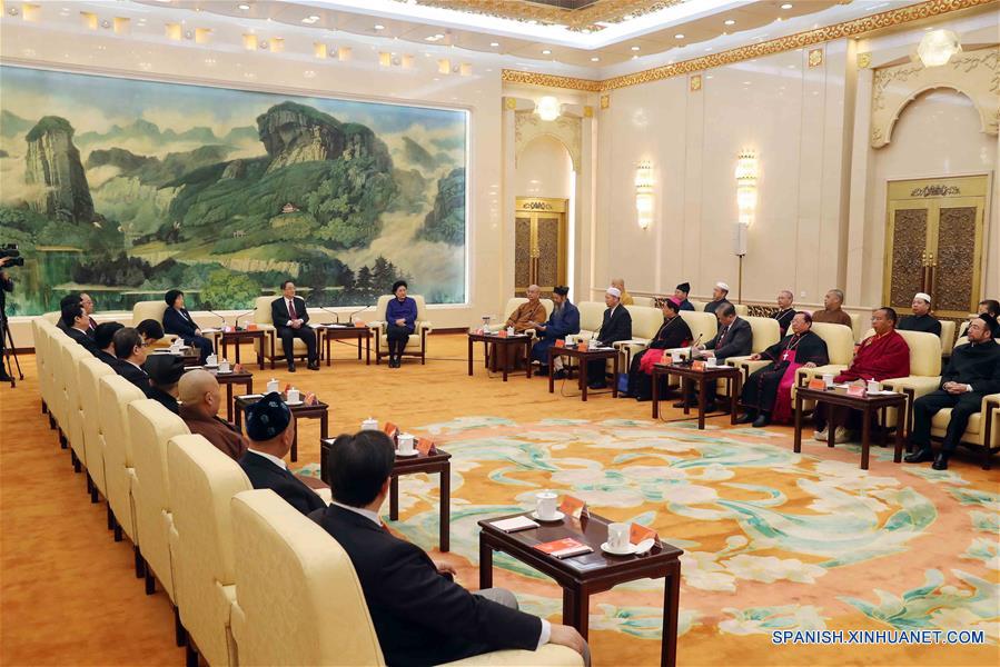 CHINA-BEIJING-YU ZHENGSHENG-RELIGIOUS GROUPS-MEETING-SPRING FESTIVAL (CN)