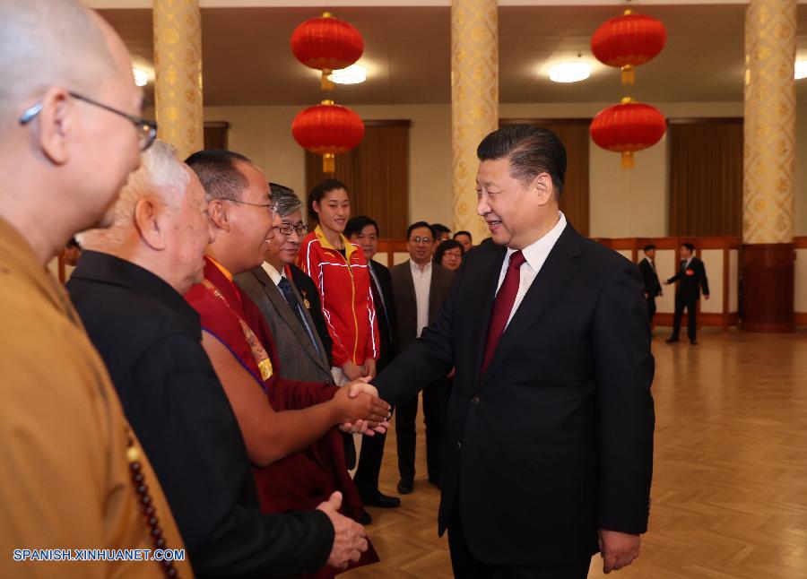 El presidente de China, Xi Jinping, en nombre del Comité Central del Partido Comunista de China (PCCh) y el Consejo de Estado (gabinete), felicitó hoy jueves la Fiesta de Primavera a todos los chinos en una recepción en Beijing.