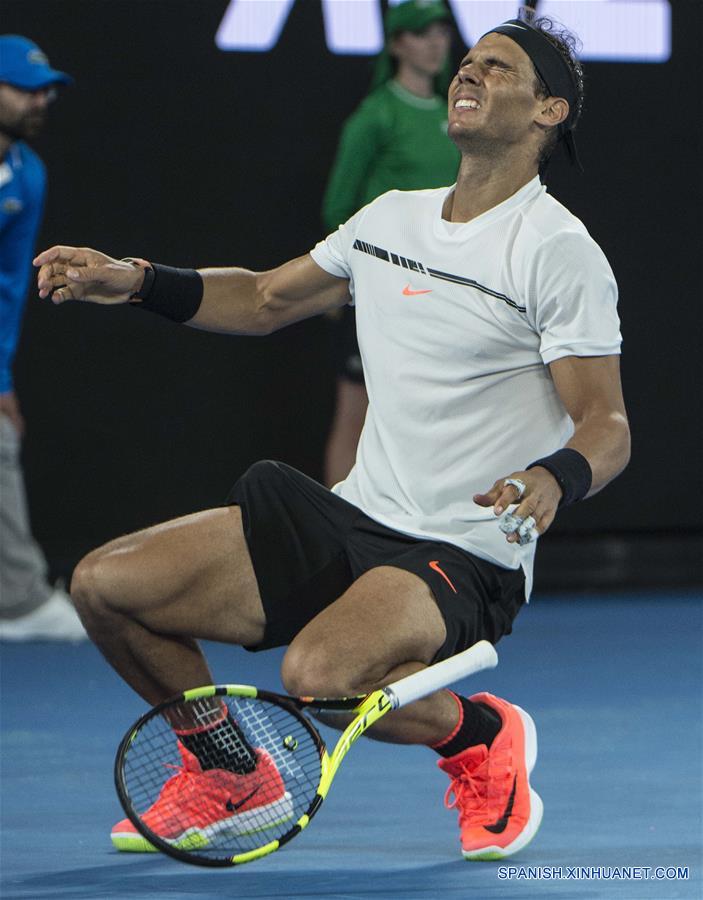 （体育）（1）网球——纳达尔晋级澳网男单决赛