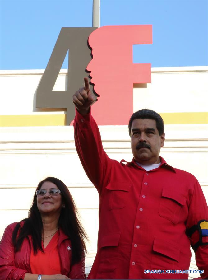 (16)VENEZUELA-ARAGUA-POLITICA-CONMEMORACION