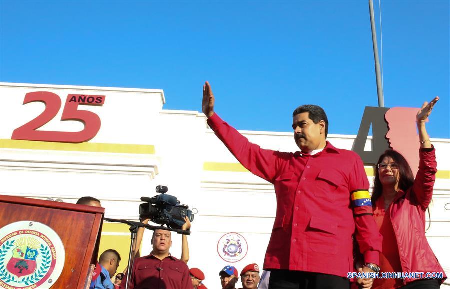 (18)VENEZUELA-ARAGUA-POLITICA-CONMEMORACION