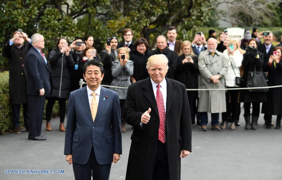 El presidente de Estados Unidos, Donald Trump, dijo hoy que su país promoverá una relación comercial 'justa y recíproca' con Japón.