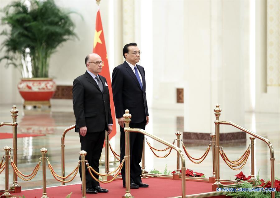 CHINA-BEIJING-LI KEQIANG-FRENCH PM-TALKS (CN)