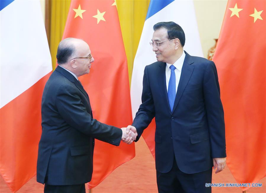 CHINA-BEIJING-LI KEQIANG-FRENCH PM-TALKS (CN)