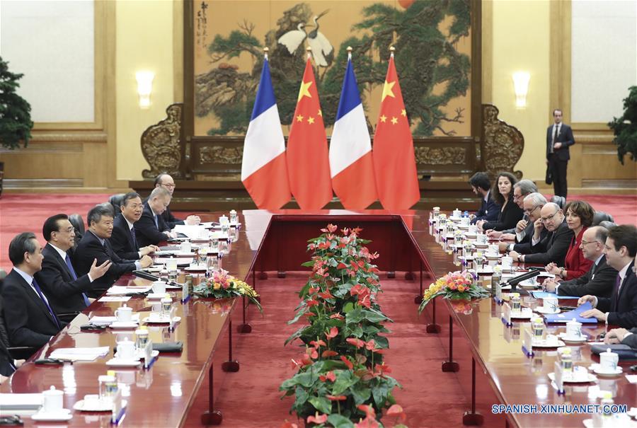 CHINA-BEIJING-LI KEQIANG-FRENCH PM-TALKS (CN)