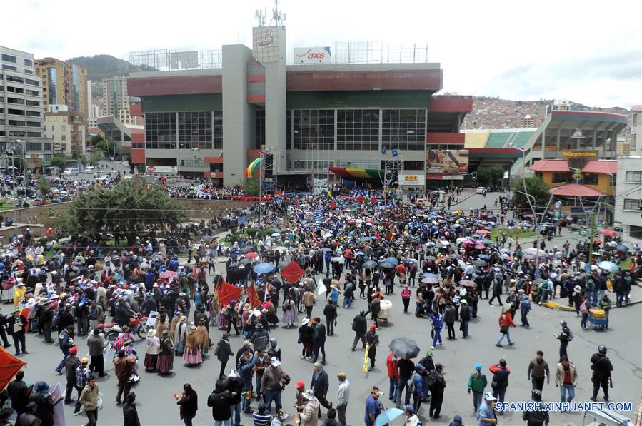 (3)BOLIVIA-LA PAZ-SOCIEDAD-PROTESTA