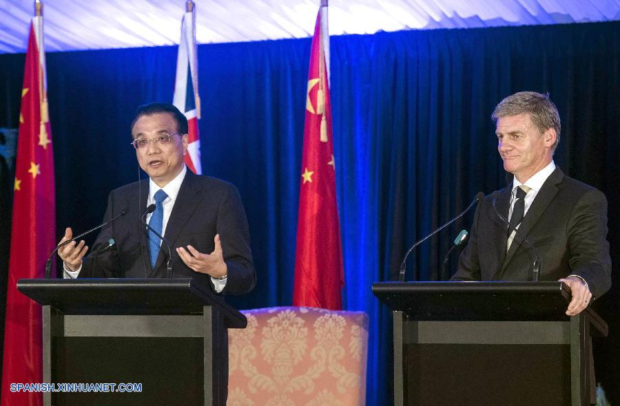 China y Nueva Zelanda acordaron iniciar a finales de abril las conversaciones para actualizar su tratado de libre comercio (TLC), que entró en vigor en 2008.