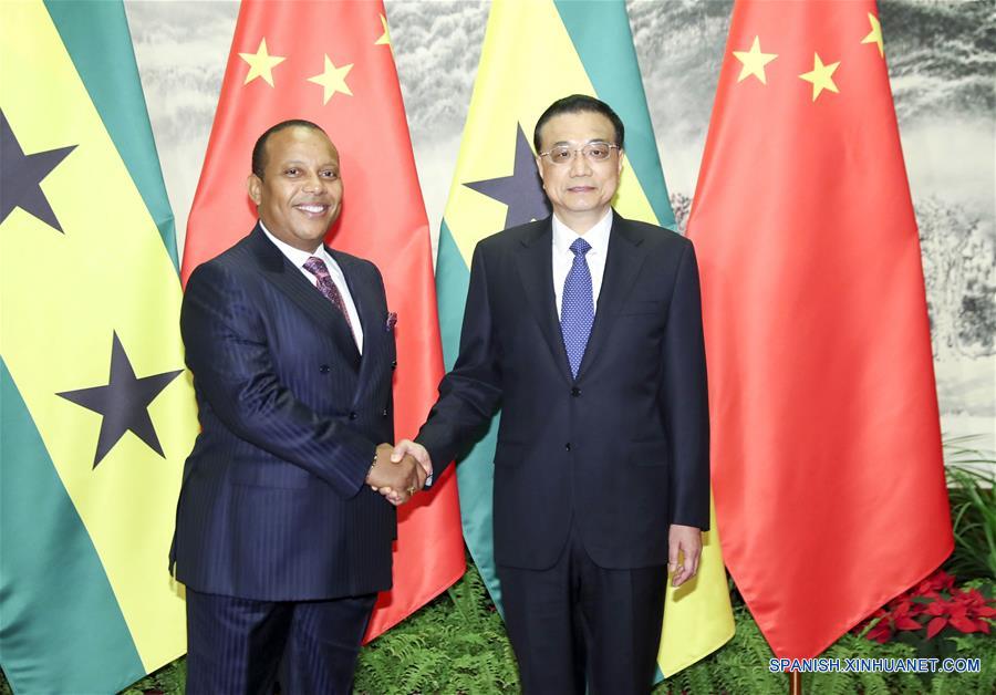 CHINA-BEIJING-LI KEQIANG-SAO TOME AND PRINCIPE-PM-TALKS (CN)