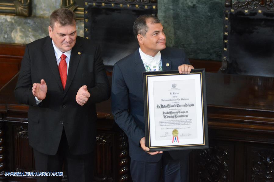 (1)CUBA-HABANA-ECUADOR-POLITICA-VISITA