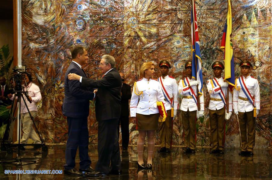 (10)CUBA-HABANA-ECUADOR-POLITICA-VISITA