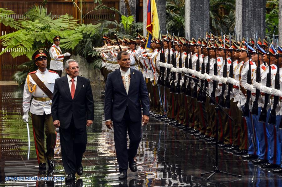 (12)CUBA-HABANA-ECUADOR-POLITICA-VISITA