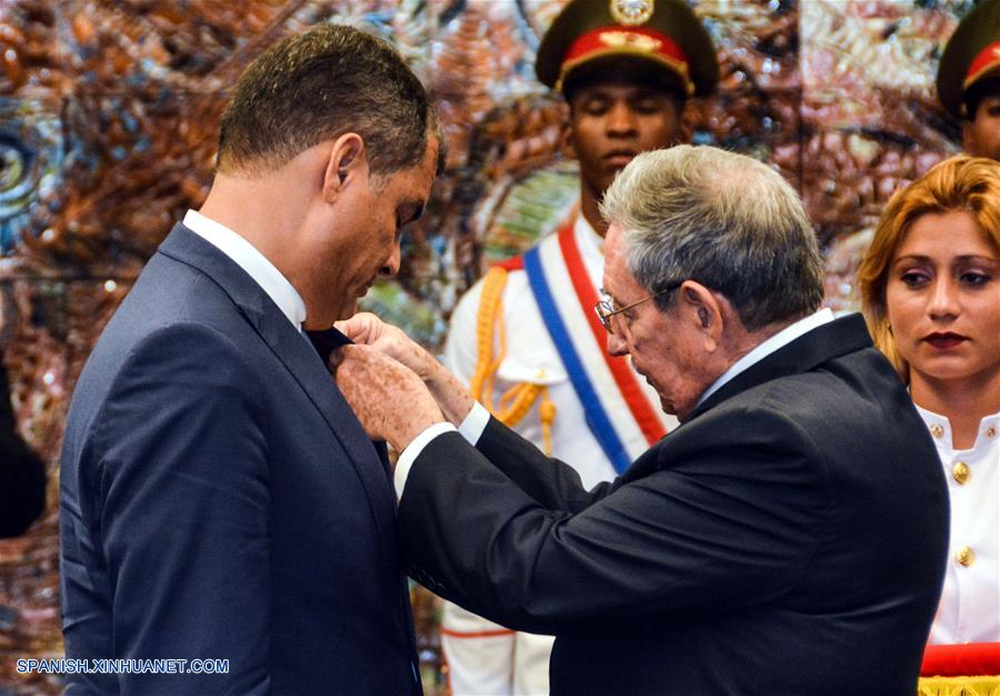 (13)CUBA-HABANA-ECUADOR-POLITICA-VISITA