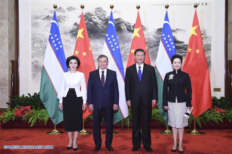 El presidente de China, Xi Jinping, pidió hoy expandir la cooperación con Uzbekistán para alcanzar nuevos progresos en la implementación de la Iniciativa de la Franja y la Ruta.