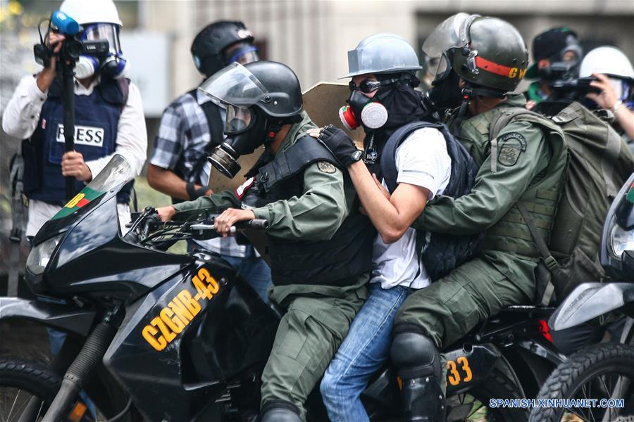 (17)VENEZUELA-CARACAS-SOCIEDAD-PROTESTA
