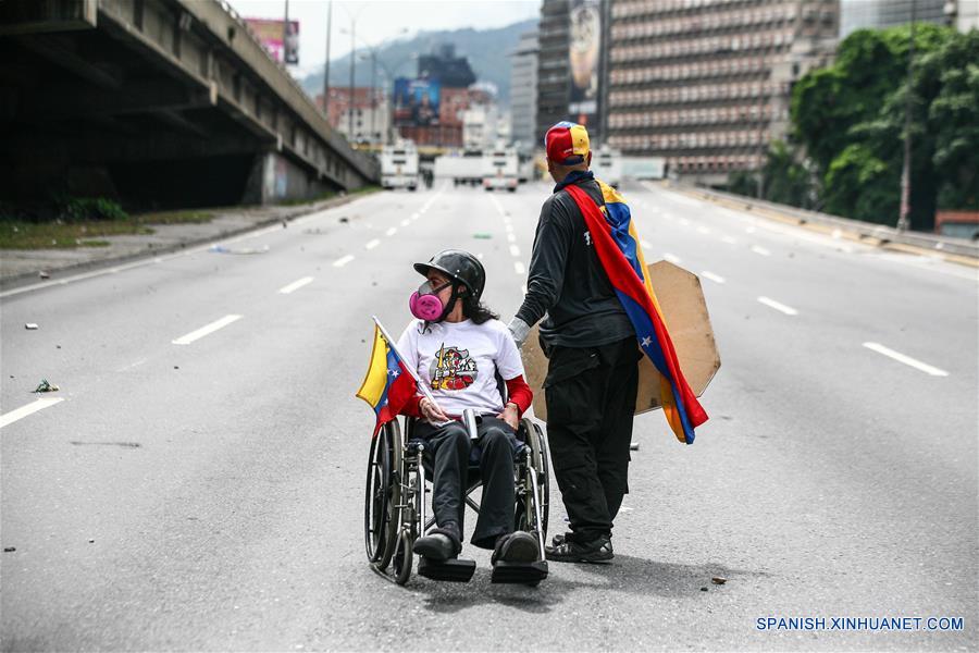 (20)VENEZUELA-CARACAS-SOCIEDAD-PROTESTA