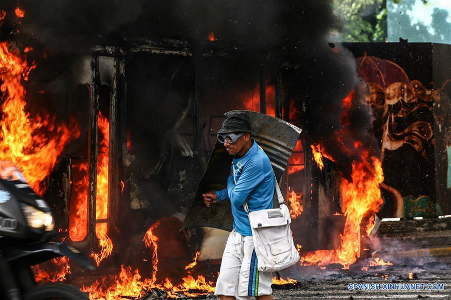 (22)VENEZUELA-CARACAS-SOCIEDAD-PROTESTA