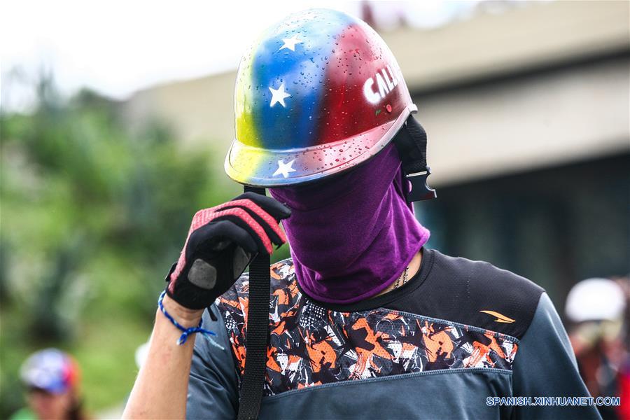 (33)VENEZUELA-CARACAS-SOCIEDAD-PROTESTA